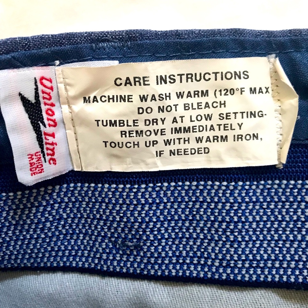 Vintage Union Line Mail Carrier Postal Shorts Size 36, Postal Service Workwear - Picture 7 of 7